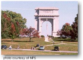 Memorial Arch at Valley Forge National Historic Park